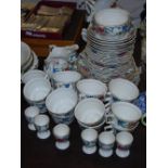 Group of 20th century Booths transfer printed 'Floradora' part dinner set and tea service, to