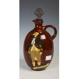 Royal Doulton Dewar's Whisky Captain Phillip 1788-1938 spirits flagon, with original anchor shaped