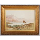 Arthur Harris (Late 19th / early 20th century British School) A pair of Scottish Views of Lochs