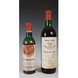 One bottle of Vino Fino, Vega-Sicilia, Cosecha 1941, No. 04626, together with a half bottle of