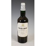 One bottle of vintage Black & White Buchanan's Choice Old Scotch Whisky, 1172, Product of