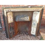 Cast iron Victorian fire surround