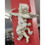 Wall hanging cherub