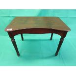 Antique mahogany child's table