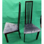 Set of 6 McIntosh style dining chairs