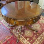 Pedestal drum table