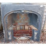 Cast iron Victorian fire surround