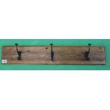 3 coat rack