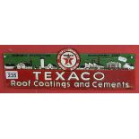 Reproduction enamel Texaco sign