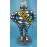 Cast aluminium Michelin man - Approx H: 37cm