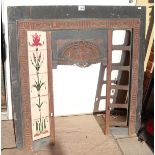 Cast iron Victorian fire surround