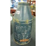 Reproduction milk churn