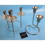 2 Georg Jensen candelabra