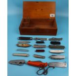 Box of pocket knives