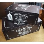 2 Jack Daniels advertising boxes