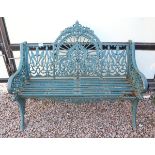 Cast iron bench A/F