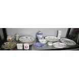 Collection of china to include Spode, Minton & Wedgwood