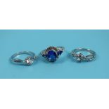 3 costume rings