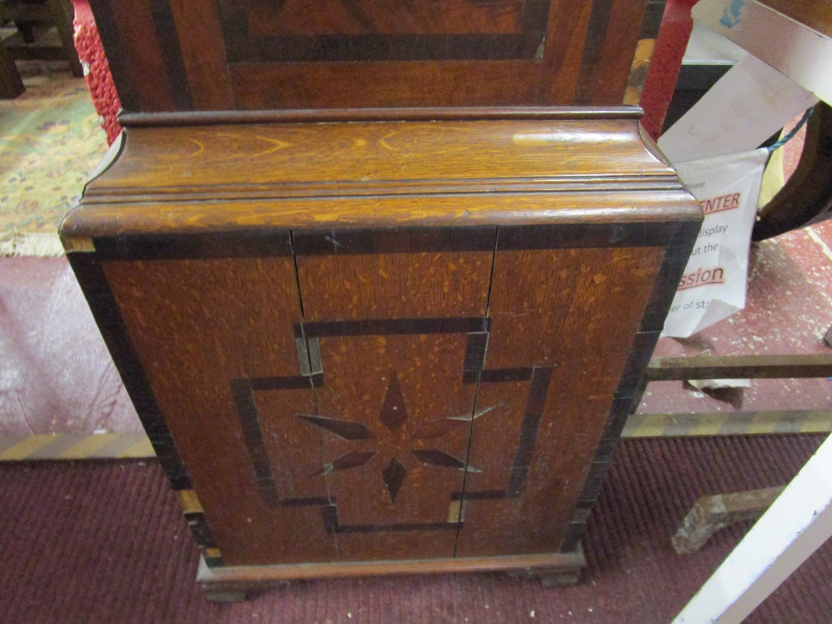 Georgian 8 day grandfather clock by John Mason of Worcester in good working order - Image 10 of 12