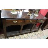 18C dresser base - Approx W: 151cm D: 41cm H: 79cm