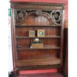 Large floor to ceiling bookcase - Approx W: 152cm H: 223cm