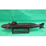 Radio controlled submarine