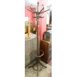 Bentwood coat stand