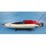 Radio controlled jet boat