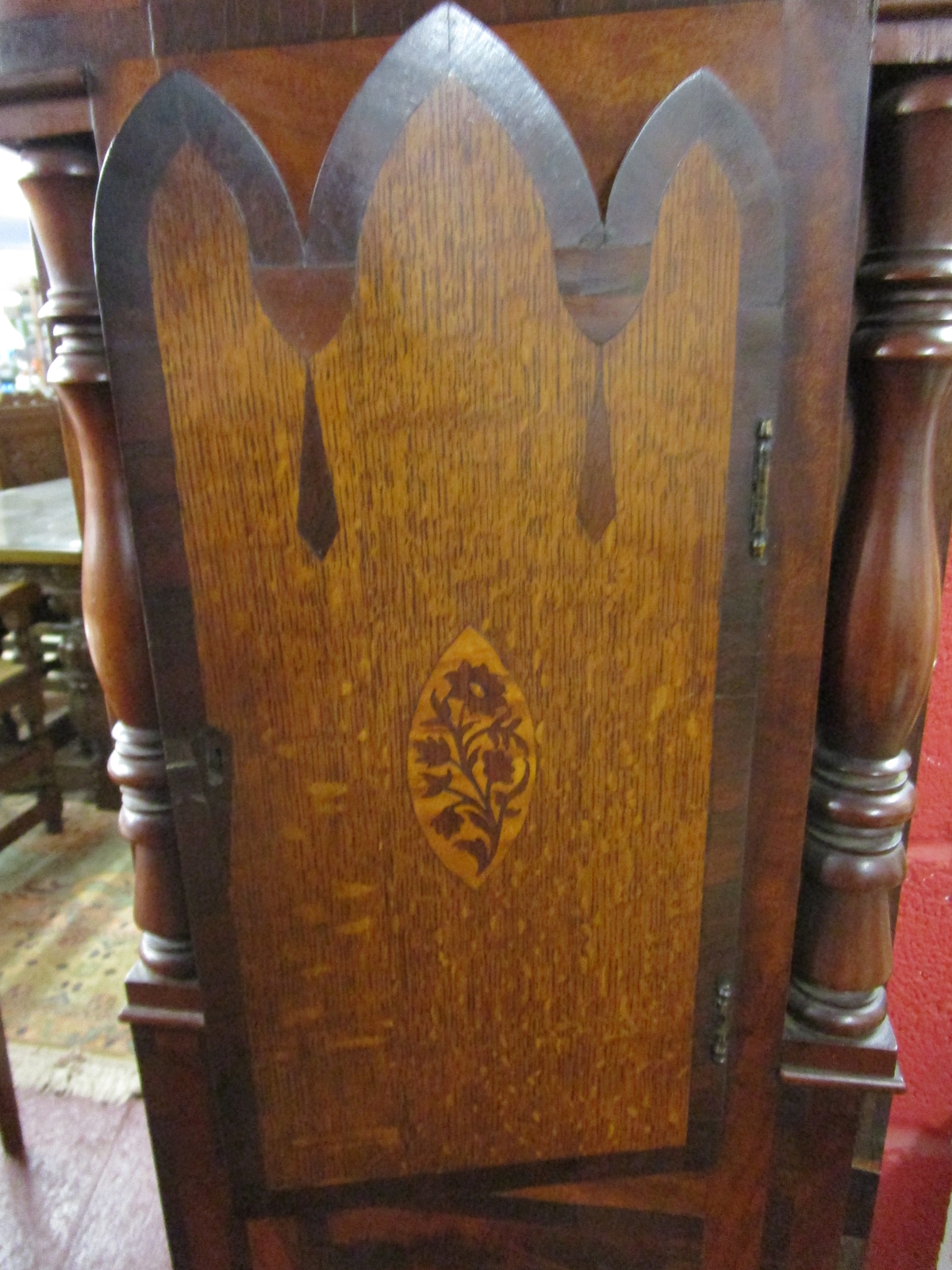 Georgian 8 day grandfather clock by John Mason of Worcester in good working order - Image 7 of 12