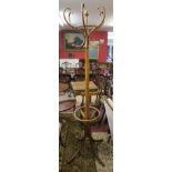 Thonet style bentwood coat stand