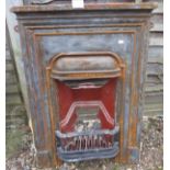 Victorian cast iron fireplace