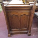 Pitch pine lectern