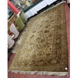 Khorsabad Belgian wool patterned rug- Approx 335cm x 250cm