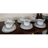 6 trios of Royal Albert - Memory lane