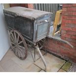 Antique push cart A/F