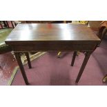 Early Chinese Chippendale style card table