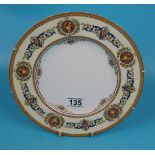 Royal Worcester Empire cabinet plate