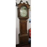 18thC 8 day Grandfather clock