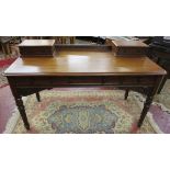 Heal & Son of London Victorian writing table - Approx W: 138cm D: 61cm H: 84cm