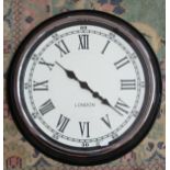 Large London wall clock - Approx diameter: 51cm
