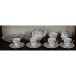 Tea service for 4 by Duchess - Tranquillity pattern