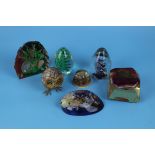 Collection of paperweights