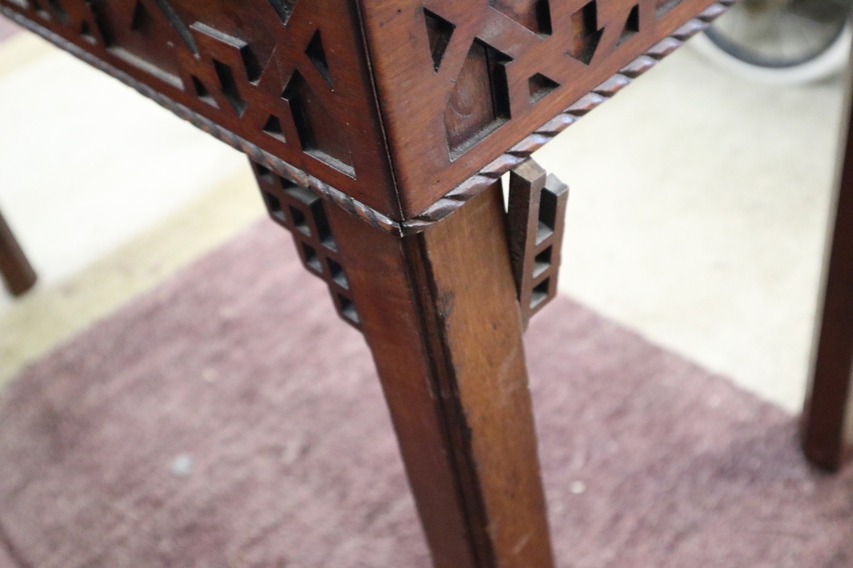 Chinese Chippendale style hall table - Image 13 of 13