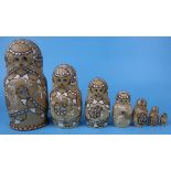 Set of Russian dolls