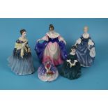 5 Royal Doulton figurines