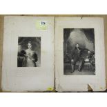 Pair of interesting engravings