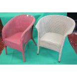 2 Lloyd loom chairs