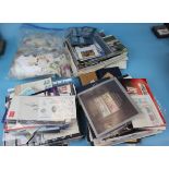 Large collection of loose stamps etc