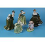 Collection of 5 Royal Doulton figurines