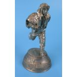 White metal WWII RAF figure - Approx H: 11cm